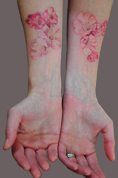Tattoos - Cherry Blossoms - 54055